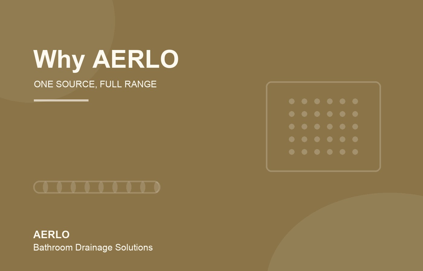 Why distributors and contractors source drainage from AERLO